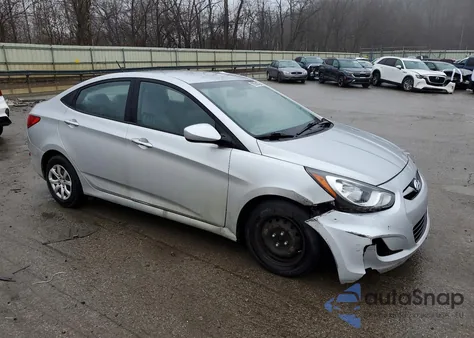 2013 Hyundai Accent Gls from USA, damaged, VIN KMHCT4AE4DU415368